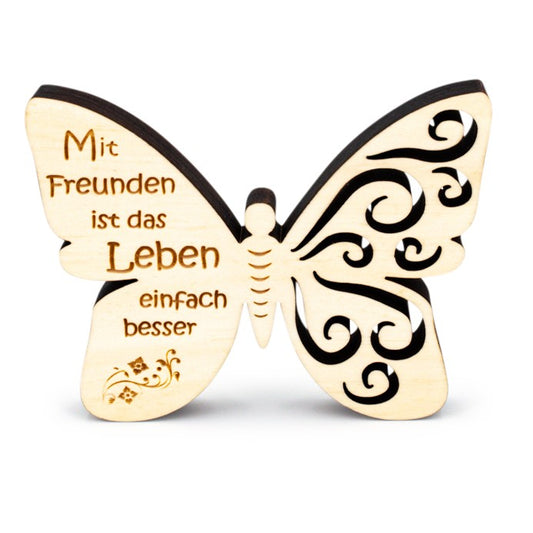 Kleiner Schmetterling Mit Freunden