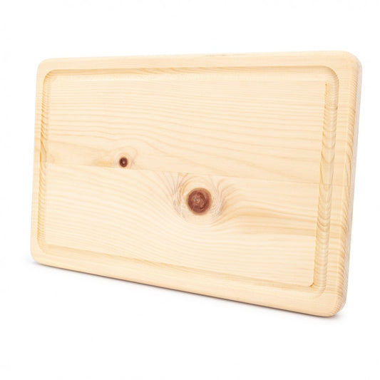Zirbenjausenbrett Naturbelassen 32x21cm