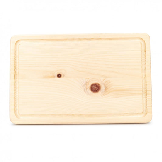 Zirbenjausenbrett Naturbelassen 32x21cm