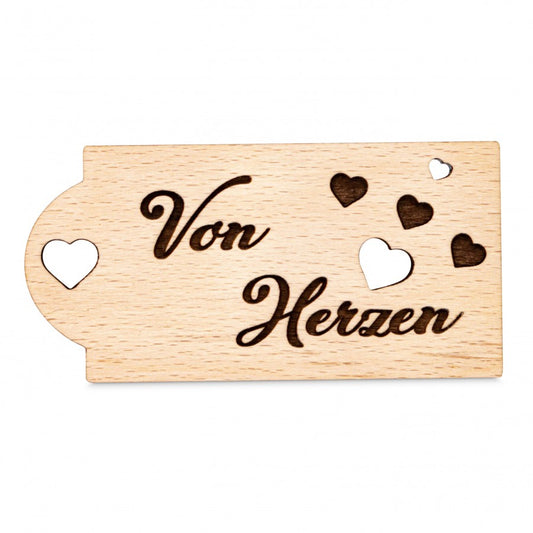 Rechteckig Von Herzen