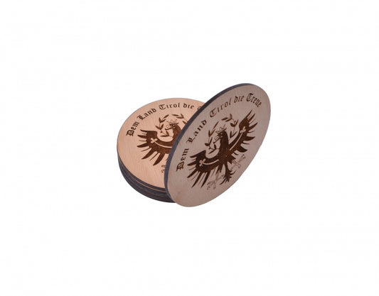 Tiroler Adler Untersetzer 6er Set