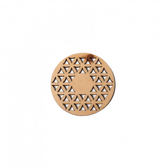 Blume des Lebens Zirbe 7cm Durchmesser