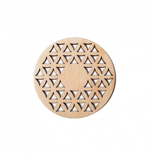 Blume des Lebens Zirbe 10cm Durchmesser